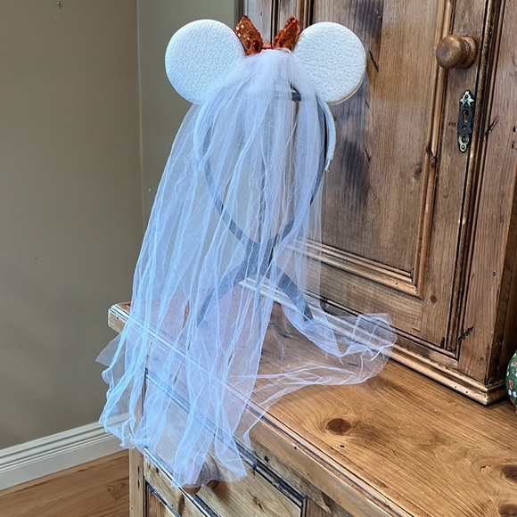 Mouse Ear bridal/bachelorette head band - Picture 2 of 4